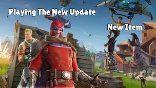 Playing The New Fortnite Magneto Update [upl. by Pare]