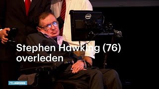 Briljante geest in verlamd lichaam Stephen Hawking 76 overleden  RTL NIEUWS [upl. by Anilam335]