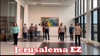 Jerusalema EZ line dance [upl. by Hasile]