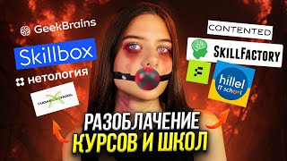 Вся правда о курсах онлайншколах и инфоцыганах  Skillbox Skillfactory Yudaev School Contented [upl. by Nylorac]