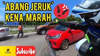 💢Abang Jeruk Kena JERIT Petugas Eskot Kerana Cuba Kawal Lalulintas‼️ [upl. by Vins375]