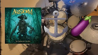 Alestorm You are a pirate  Fed with an anchor drum cover [upl. by Llehsor517]