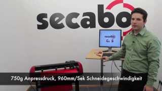 Secabo S60 Schneideplotter mit Servomotoren [upl. by Ayifas55]