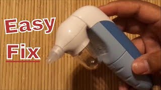 How to Fix the Suction on Graco Nasal Clear Aspirator [upl. by Longley266]