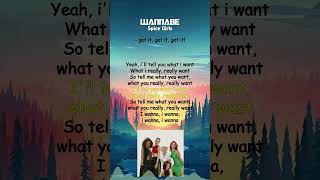 Spice Girls  Wannabe Lyrics shorts [upl. by Edlin]