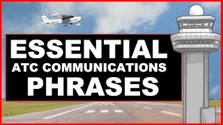 ATC Communications and Basic Phrases  Talking to Air Traffic Control [upl. by Frasch430]