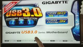 ♻ Tutorial actualizar BIOS Gigabyte X58 USB3 [upl. by Tennaj]