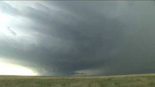 July 13 2009 AMAZING Supercell Time Lapse [upl. by Annahsar]