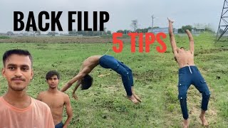 Back Flip Karna Sikhe Bahut Ashani Se ☺️ [upl. by Elam]