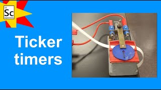 Ticker Timers to Distance Time Graphs  PHYSICS EXPERIMENTS [upl. by Tnahs]