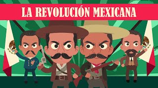 LA REVOLUCIÓN MEXICANA EN 19 MINUTOS  INFONIMADOS [upl. by Cissiee]