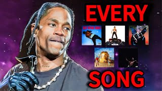 Every Travis Scott Song RANKED [upl. by Haym]