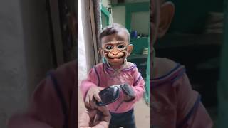 Bandar mama pahan pajama dawat Kane aaye 🌞🤣🥱trending funny shorts [upl. by Ibrek]