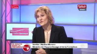 Nadine Morano dans En route vers la Présidentielle [upl. by Syned279]