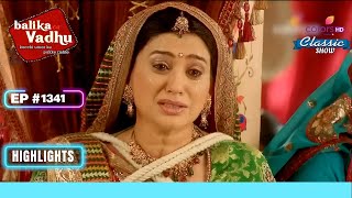 अपने परिवार को बचाते हुए Jagdish घायल हो गया  Balika Vadhu  बालिका वधू  Highlight  Ep 1341 [upl. by Leban90]