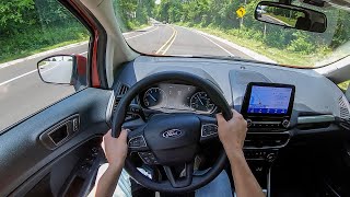 2021 Ford Ecosport SE 4WD  POV Test Drive Binaural Audio [upl. by Medora613]