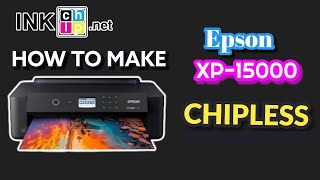 INKCHIP Chipless amp Adjustment Program Solution [upl. by Trinee]