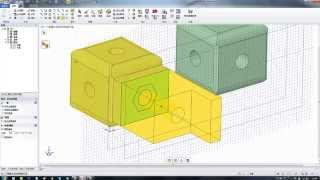 Designspark Mechanical V2 第五課  草圖投射及編輯模型2 [upl. by Akenna]