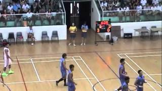 A Boys Bball Final 18 May 12  HCI v AJC Q1 [upl. by Sira]