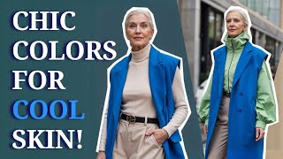 The Ultimate Color Palette for COOL Skin Tones A Stylish Guide for Women Over 50 FALL 2024 [upl. by Anivla]