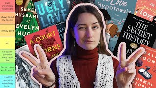 ranking every popular tiktok book ive ever read ✨ [upl. by Lorilee]