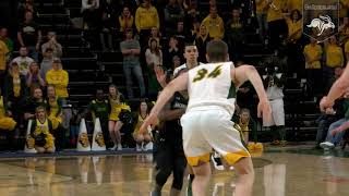 David Jenkins Jr GameWinning BuzzerBeater at North Dakota State 02162019 [upl. by Nosyerg]