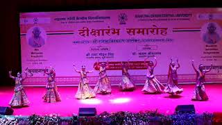 Deeksharambh Mahatma Gandhi Central University Bihar 2024 mgcub dance culture [upl. by Xonnel351]