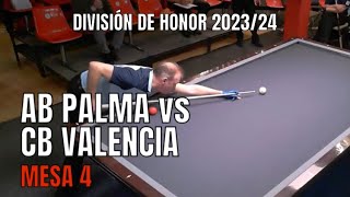 9ª J DIV HONOR AB PALMA vs CB VALENCIA  M 4  T 202324 [upl. by Maida]