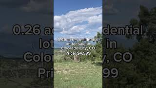 026 acres for sale in Colorado City CO [upl. by Roane793]