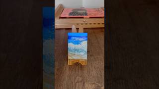 Painting a Seascape using WINSOR amp NEWTON acrylic paint arttubeoriginal [upl. by Aikin542]