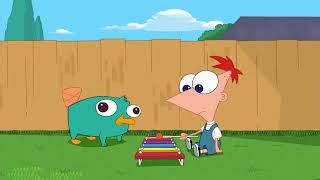 Phineas Flynn playing an E note and Perry the Platypus growling [upl. by Salome]