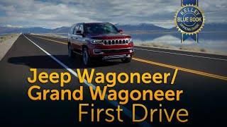 2022 Jeep Wagoneer  First Drive [upl. by Adnocahs]