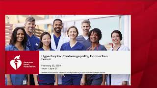 Session 1 Welcome to the Hypertrophic Cardiomyopathy HCM Connection Forum [upl. by Chaffee]