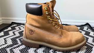 Timberland Mens 6 Inch Premium Waterproof Boot Review [upl. by Hannon]