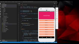 React Native ScrollView Animated Header Example [upl. by Loar923]