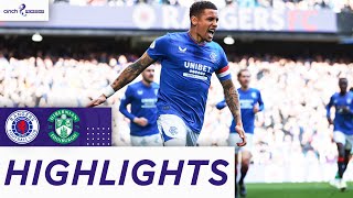 Rangers 31 Hibernian  Tavernier Sets British Scoring Record  cinch Premiership [upl. by Hinch]