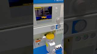 Anesthesia workstation  How to pass Anesthesia machine  hospital ott doctor shorts trending [upl. by Eerized]