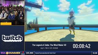 ESASummer18 Speedruns  The Legend of Zelda The Wind Waker HD Any by Linkus7 [upl. by Fredelia]