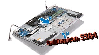 How to disassembly Dell Inspiron 5584 Laptop repair [upl. by Hnid259]