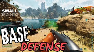 Defending Our Base Raiding An Insane Rat Hole  ARK Small Tribes  ep4 [upl. by Laverna]