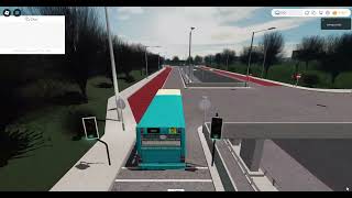 Canterbury District Bus Simulator V41 in Roblox [upl. by Zuliram]