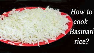 बासमती तांदूळ कसा शिजवायचा  How To Cook Basmati Rice  MadhurasRecipe Marathi [upl. by Goggin588]