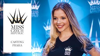 MISS CZECH REPUBLIC 2018  Casting Praha [upl. by Nathanil]