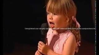 Connie Talbot over the rainbow 2004 age 3 [upl. by Ial]