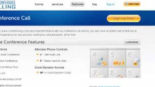 Free Conference Calling Tutorial [upl. by Aliber50]