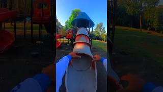 Bella ciao playground parkour free running Slide pov [upl. by Moshell455]