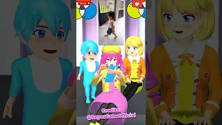 Recreating TikTok trend video sakuraschoolsimulator shortsvideo viralshorts viralvideo subscrib [upl. by Schrick]