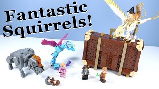 LEGO Fantastic Beasts Newts Case of Magical Creatures Review [upl. by Laertnom]