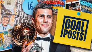 Madrid to Manchester Breakthrough to Ballon dOr  Rodri recaps his career so far ⚽️🩵  GOAL POSTS [upl. by Ferri]