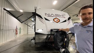 Off The Grid Camper Without Compromises 2023 Nash 23D  Smith RV  Casper WY [upl. by Ardel]